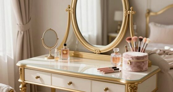 vanity tables are fashionable again