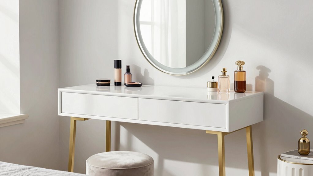 vanity tables modern resurgence