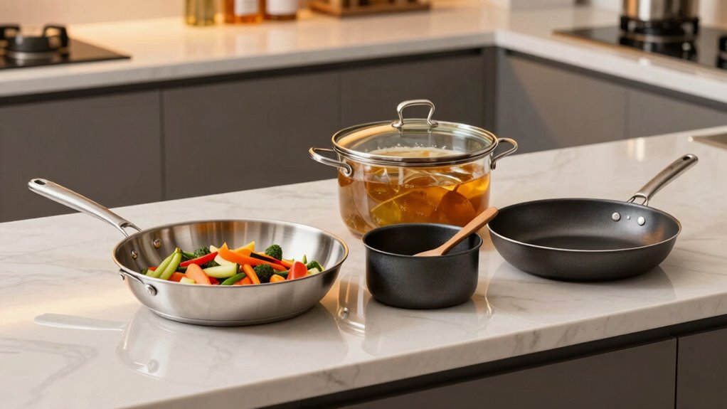 versatile essential cookware selection