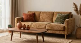 vibrant earth tone decor