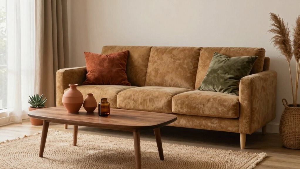 vibrant earth tone decor