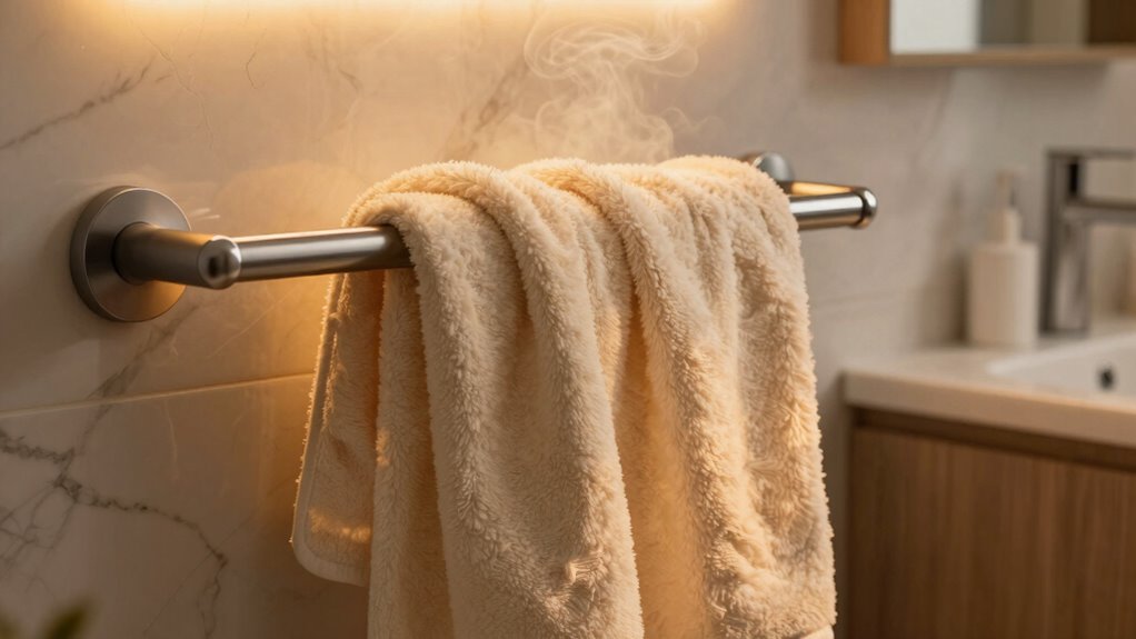 warm towels enhance relaxation