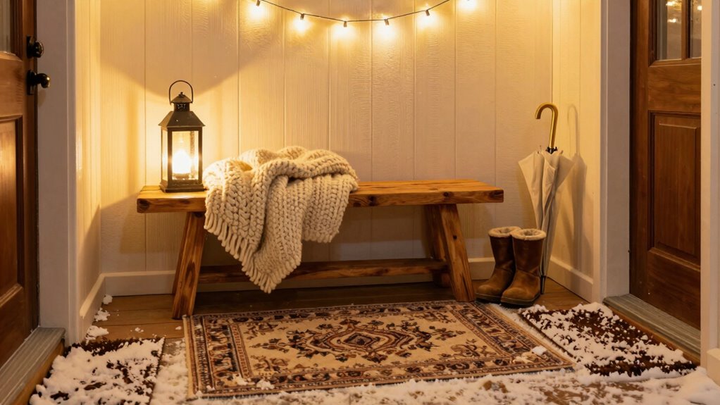 winter proof your entryway