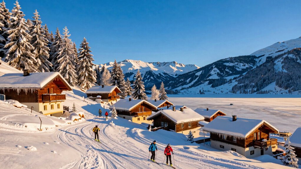 winter retreats with scenic charm