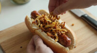 Before Adding Ketchup and Mustard to a Hot Dog, I Always Crumble This on Top First (Not Chips!)