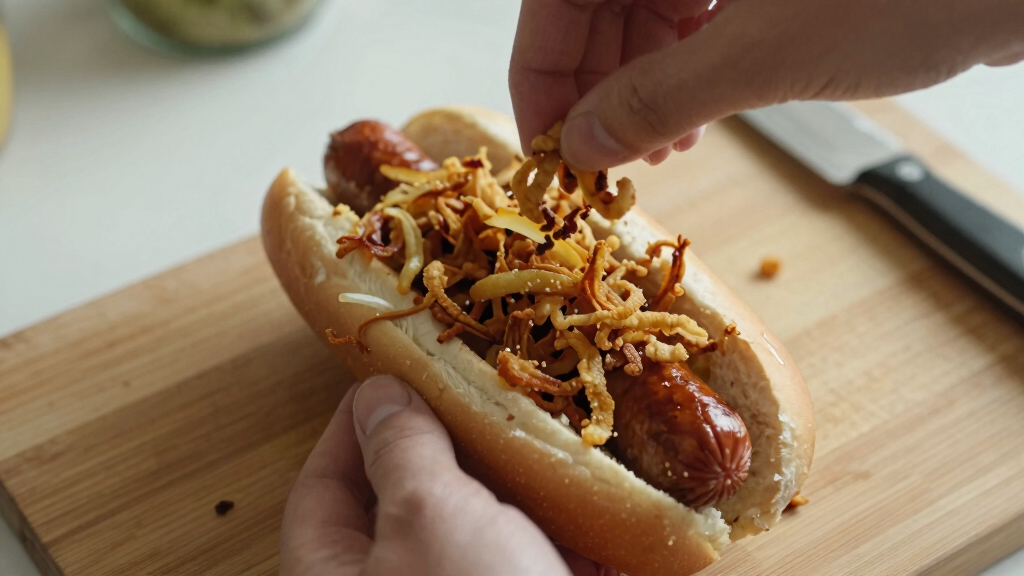 Before Adding Ketchup and Mustard to a Hot Dog, I Always Crumble This on Top First (Not Chips!)