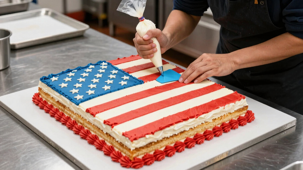 Martha Stewart Serves Huge American Flag Cake with 250 Pieces for Founding Father-Themed Party