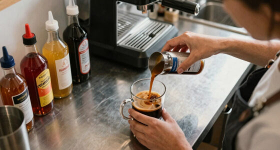 flavored coffee syrups