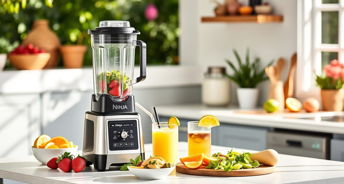 Cool Down with a Refreshing Summer Smoothie Using Ninja BC151EM Blast Portable Blender
