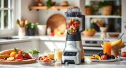 Fresh Summer Smoothie with the Ninja BC151EM Blast Portable Blender