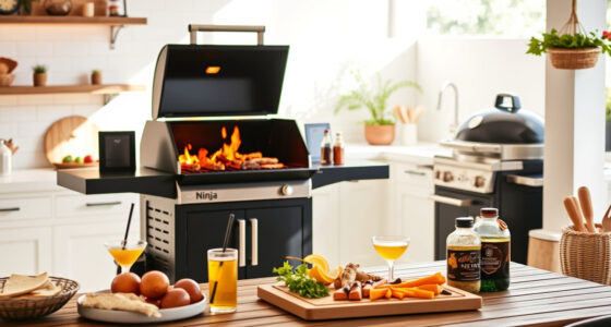 Master Summer BBQ with Ninja OG951 Woodfire Pro Connect Grill