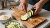 Parmesan Crusted Zucchini Recipe