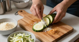 Parmesan Crusted Zucchini Recipe