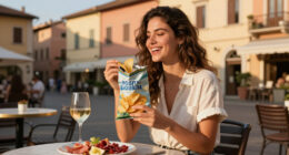 Dua Lipa's Favorite Italian Potato Chips Are So Good, The Bag Was Gone In 10 Min