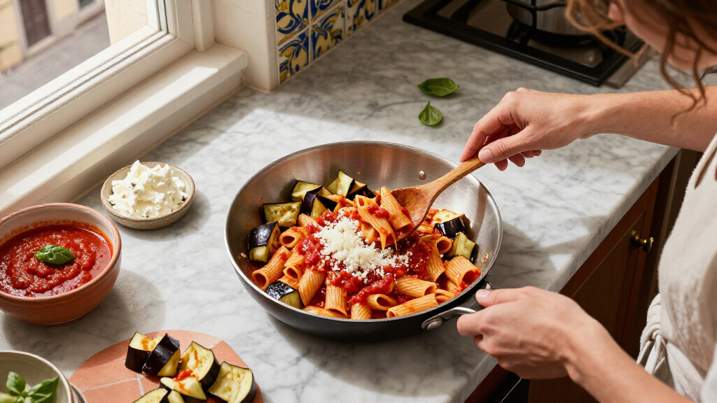 Pasta alla Norma: Sicily's Eggplant Classic, Step by Step