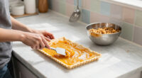 Peach Crumb Bars