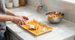 Peach Crumb Bars