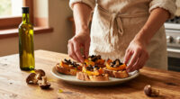 Autumn Bruschette: Mushroom, Squash, and New-Oil Toasts