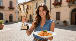 Kimi Antonelli Celebrates Victory With Pasta, Avoids Overeating