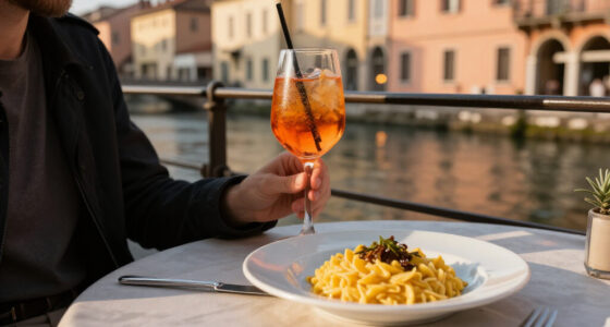 Milan for Food Lovers: Navigli Aperitivo, Risotto Giallo, and the Best Panettone Bakeries