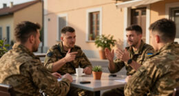 Sporting Diplomacy In Odesa: Ukrainian Servicemen Take On Italian Pacifists