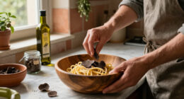 Strangozzi al Tartufo Nero: Umbria's Truffle Pasta at Home