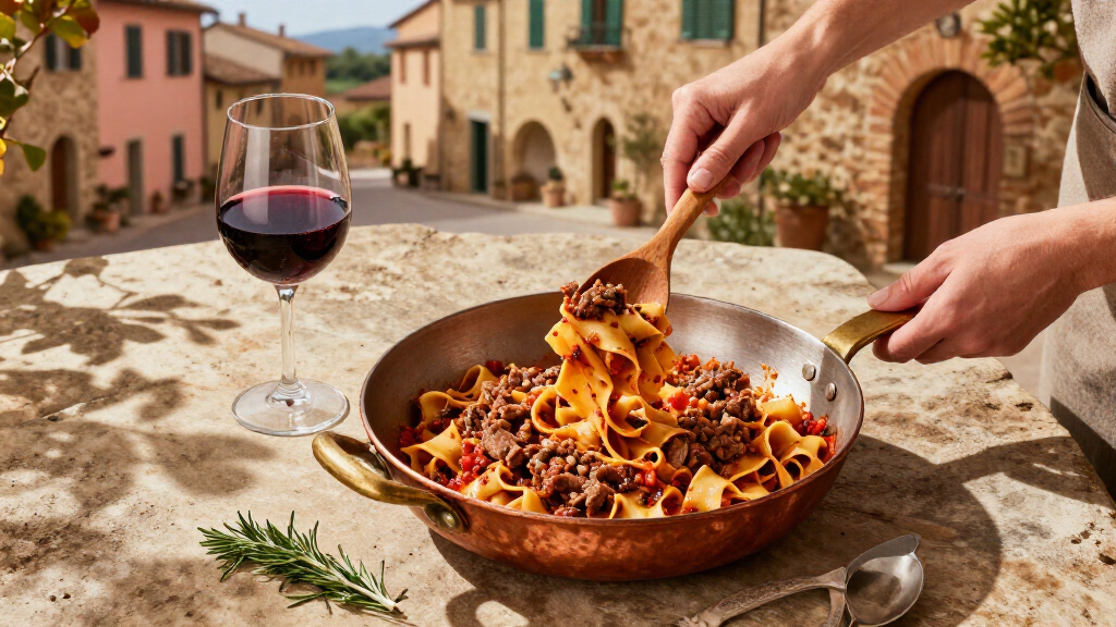 Pappardelle al Cinghiale: Wild Boar Ragù, the Tuscan Autumn Standard
