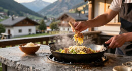 Pizzoccheri della Valtellina: Buckwheat Ribbons, Cabbage, and Cheese