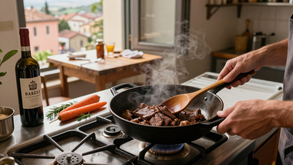 Sunday Braise: Brasato al Barolo for the First Cold Weekend