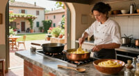 Sunday Polenta: Creamy First, Grilled Later — One Pot, Two Meals